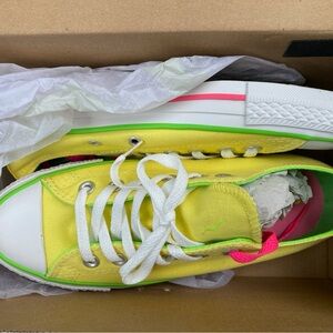 Vibrant Yellow Low Top Converse
